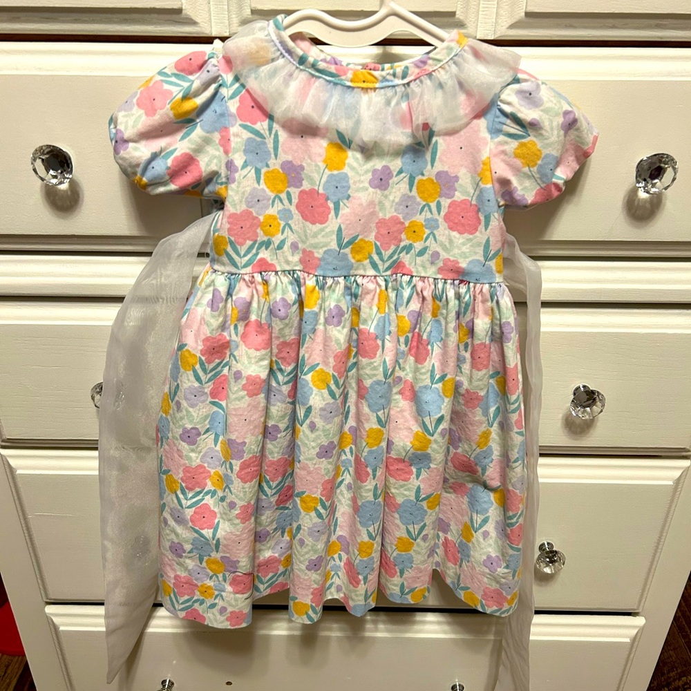 Girls boutique Easter dress